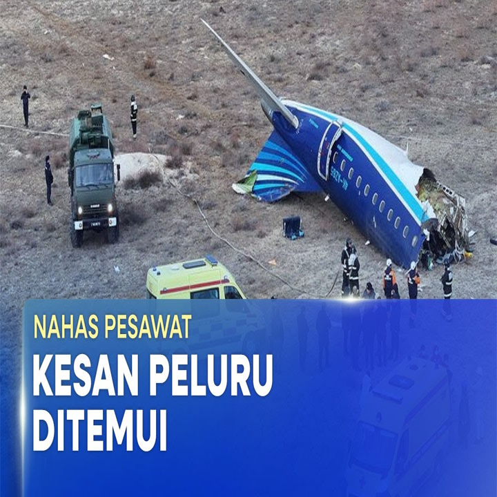 TRAGEDI PESAWAT TERHEMPAS | Pesawat Didakwa Ditembak, Kesan Peluru Dijumpai