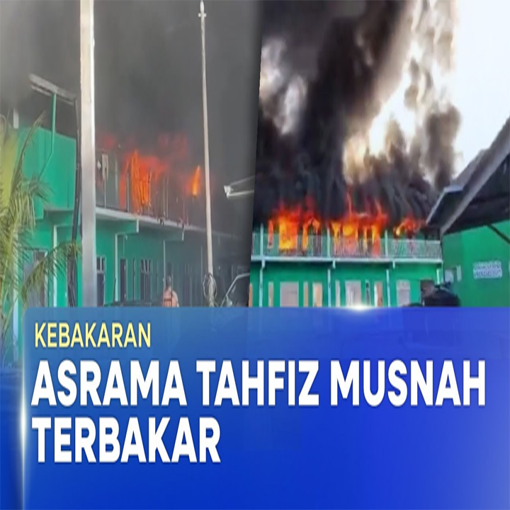 KEBAKARAN | Asrama Pusat Tahfiz Musnah Dijilat Api