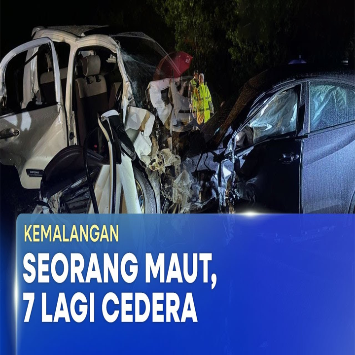 KEMALANGAN | Penolong Pegawai Perubatan Maut, Tujuh Cedera