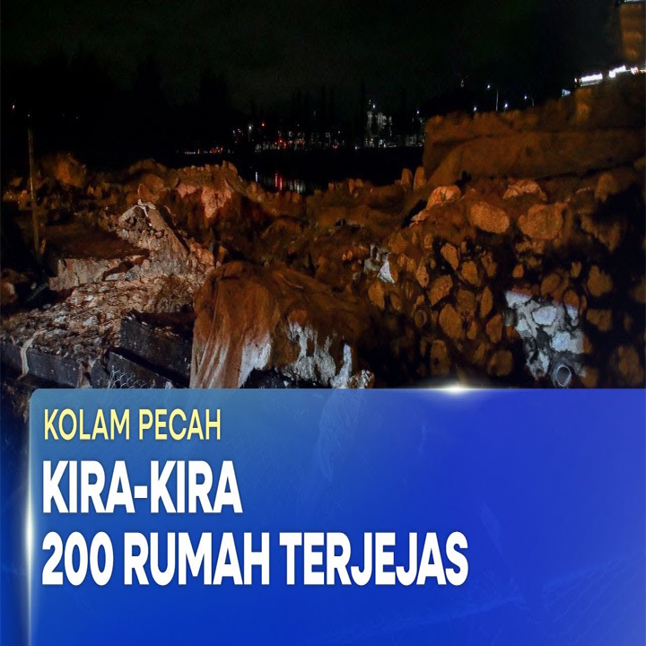 KOLAM PECAH | 200 Rumah Di Taman Seri Alam Saujana Utama Terjejas