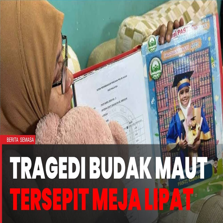 Budak maut tersepit meja lipat suka bermain secara ekstrem